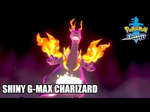 Pokemon Sword - Shiny Gigantamax Charizard [Nintendo Switch]