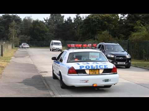 Surge Drill 4 Cop Cars NYPD, Hickory Creek, US Border Patrol and a unmarked car