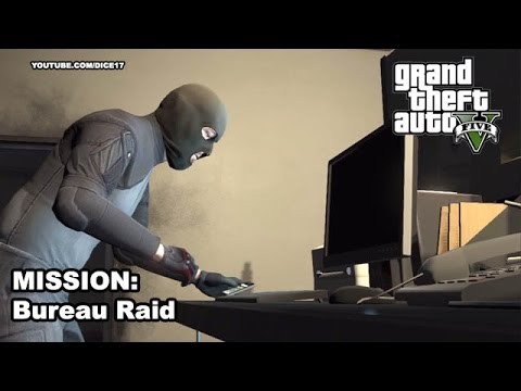 GTA 5 Gameplay Walkthrough [Mission 53] The Bureau Raid