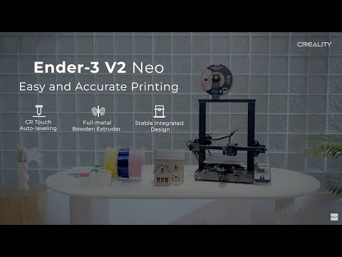 Ender-3 V2 Neo 3D printer Full-Metal Extruder for Smooth Feeding