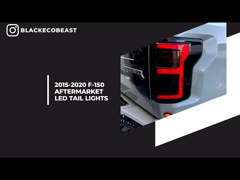 15-20 F150 Halogen to LED Tail Lights