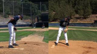 preview picture of video 'Matthew Manfre - Pitcher - Aptos High 2010 - California'