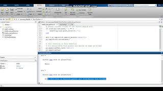 Tutorial Matlab and Python, How to Run python function in Matlab?
