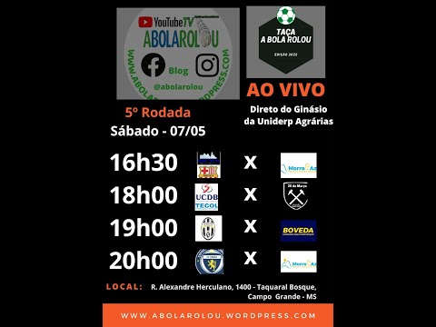 EC União x Morro Azul - Taça A Bola Rolou 2022