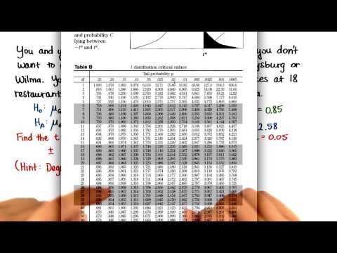 t-Critical Values - Intro to Inferential Statistics