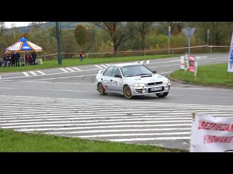 Super Oes 2017 Nowy Sącz #29 Subaru Impreza GT przejazd 1