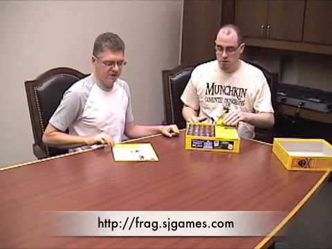 Unboxing Frag at Steve Jackson Games