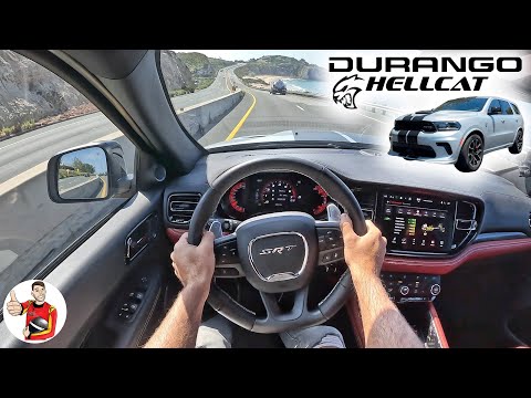 Raise Kids + Raise Hell in the 2023 Dodge Durango SRT Hellcat (POV Drive Review)