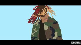 Lil Gnar- Iced Out (Animation)