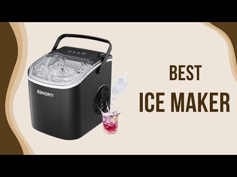 EUHOMY Ice Maker Review | Best Countertop Ice Maker  Machine of 2025