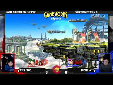 Reptile1425 (Mega Man) Vs. Miiself (Ness) - WQF