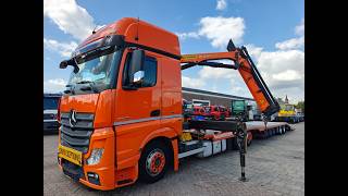 Xe tải vận chuyển &ocirc; t&ocirc; Mercedes-Benz Actros 2648 6x2/4 BigSpace Euro6C + Mersch FM180 Hydraulic Deck | H&igrave;nh ảnh 4 - Autoline
