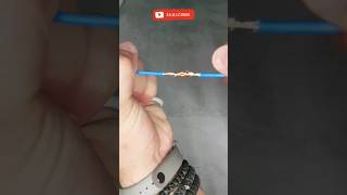 How to Properly Join Electrical Wires #shorts #electricaltips #electricalwork #wiring #viral
