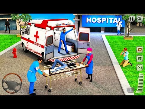 Policeman Ambulance Driver Simulator #2 - Emergency Rescue Truck - Android Gameplay