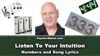 Listen to Your Intuition  - Numbers and Song Lyrics