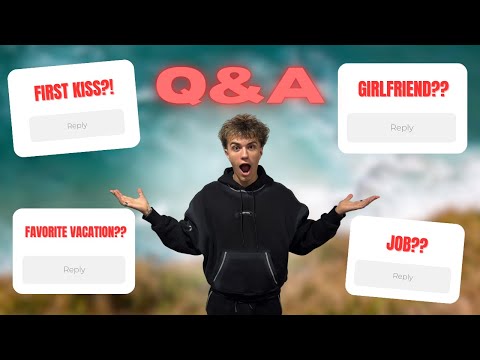 YOU GUYS ASKED SOME CRAZY QUESTIONS FOR MY FIRST Q&A!!