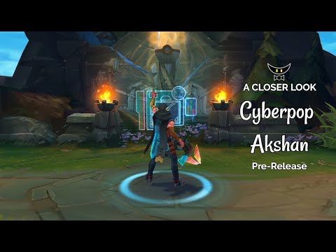 Cyberpop Akshan Epic Skin (Pre-Release)