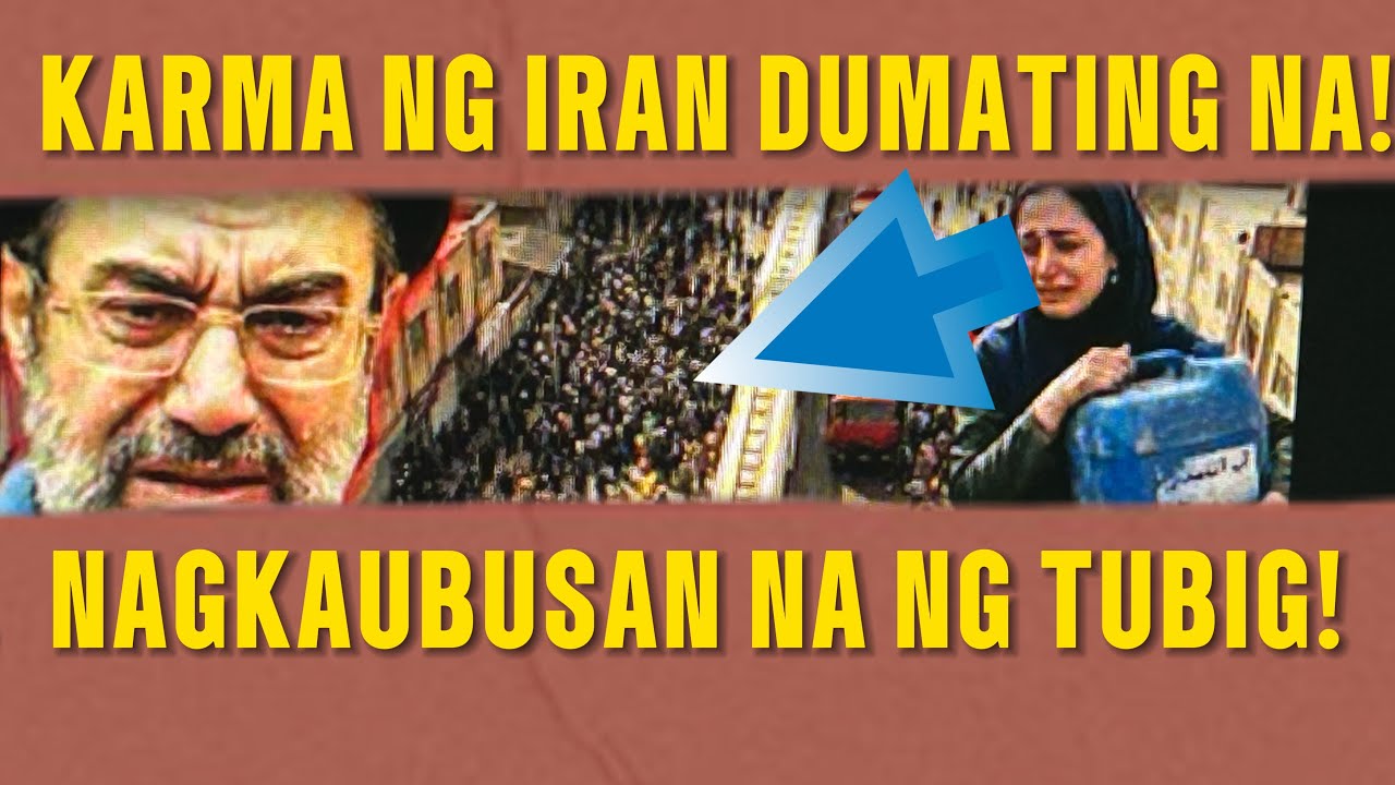 Hala ka!Nag kaubusan na ng tubig pang inum ang IRAN!