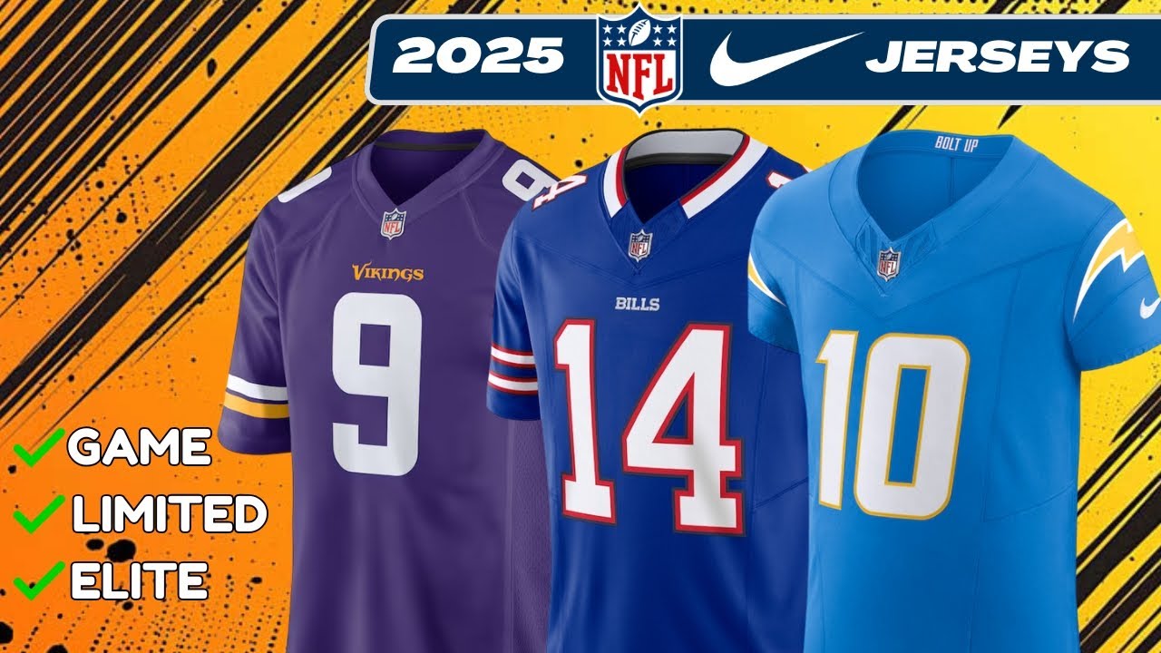 2025 Nike NFL Jerseys | A Definitive Guide