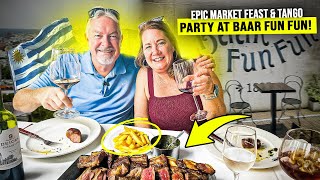📍 Montevideo, Uruguay: Epic Market Feast & Tango Night at Baar Fun Fun! 🇺🇾🥩💃
