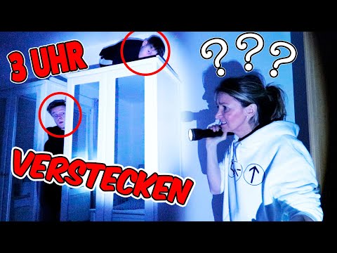 HIDE AND SEEK at 3:00 AM in the DARK HOUSE 🤣 TipTapTube @ash @Echtso@marieland @Addi-Online