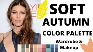 SOFT AUTUMN COLOR PALETTE FOR WARDROBE AND MAKEUP