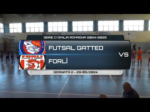 FUTSAL GATTEO VS FORLÌ - SERIE C1 EMILIA ROMAGNA 2024/2025 GIORNATA 2 - 28/10/2024