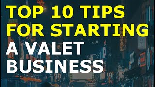 How to Start a Valet Business | Free Valet Business Plan Template Included