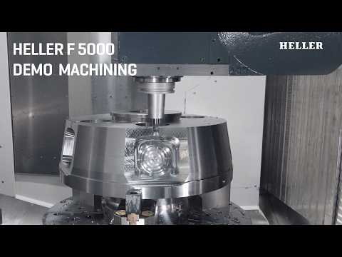 Impressive 🔥5-AXIS MACHINING DEMO🔥 on HELLER F 5000