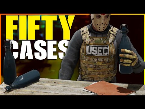 Moonshine vs Intel - 50 Scav Case Opening! - Escape from Tarkov