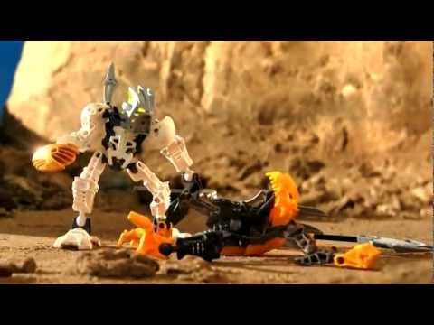 BIONICLE Battle Video: Takanuva vs. Rahkshi