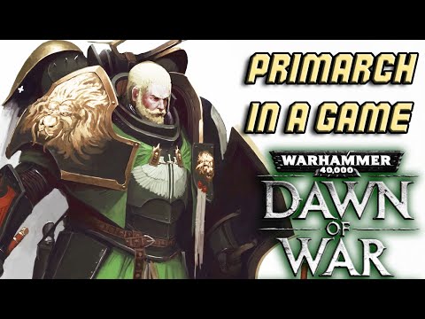 Lion El'Jonson vs Legion of Khorne - Warhammer 40K: Dawn of War: Soulstorm (Unification Mod)