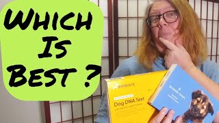 embark VS Wisdom Panel Essentials Tested Side By Side!