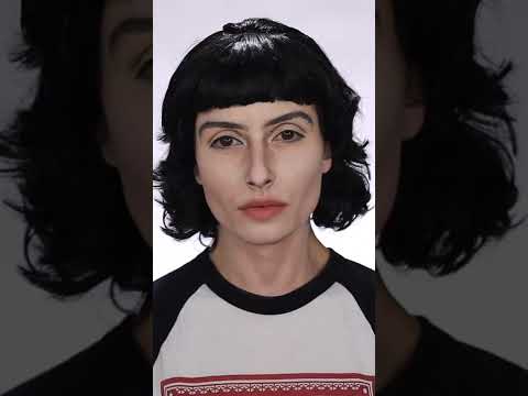 My attempt at Mike Wheeler from Stranger Things🥸 #shorts #mikewheeler #strangerthings4