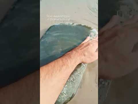 Praia da Vigia em Garopaba SC com um Sítio Arqueológico (Oficinas Líticas) bem no meio!