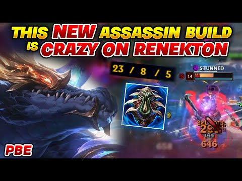 This NEW ASASSIN BUILD is Crazy on Renekton | Renekton Vs Yorick | Season 14 PBE Commentary