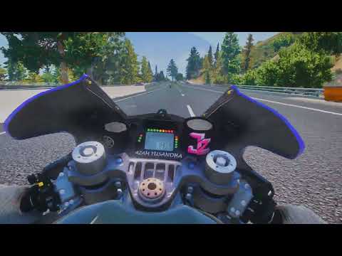 Yamaha YZR-M1 MotoGP On Road | GTA 5 | Realistic Photorealism Graphics Mod | QuantV