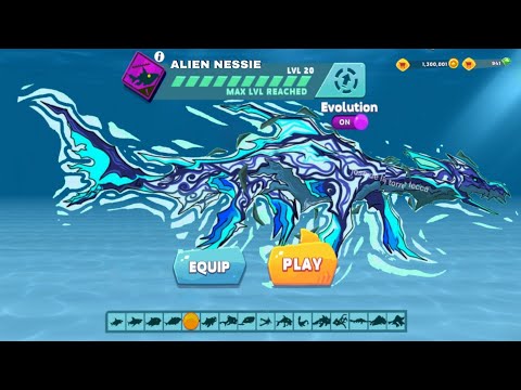 NEW ALIEAN NESSY COMING SOON? - HUNGRY SHARK EVOLUTION