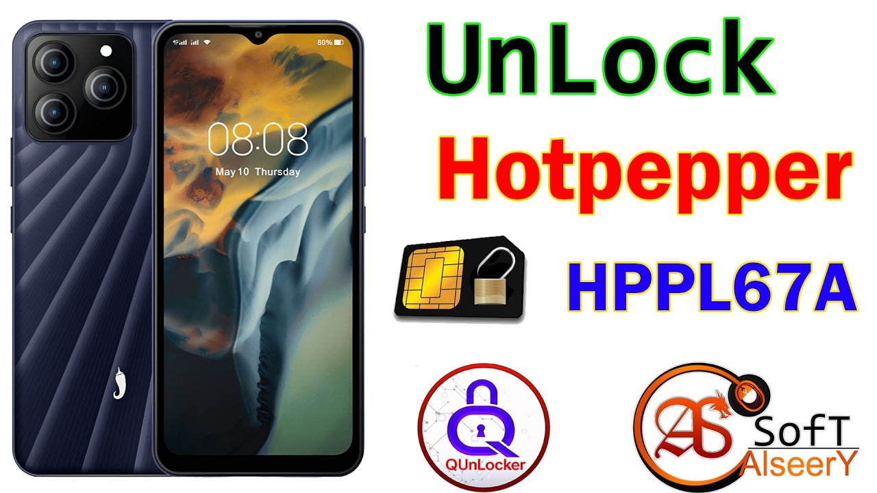 Read Code UnLock SIM Card Hotpepper HPPL67A | BY Q-UnLocker