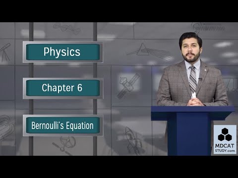 Bernoulli's equation by hassan fareed | lec#5 | chapter 6 fluid dynamics | 1st year physics