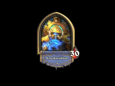 King Rastakhan All Hero Quotes - Hearthstone