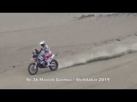 Nr.36 Maciek Giemza, Dakar Rally 2019. Orlen Team.