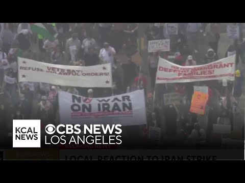 Los Angeles reacts to U.S. strike on Iran