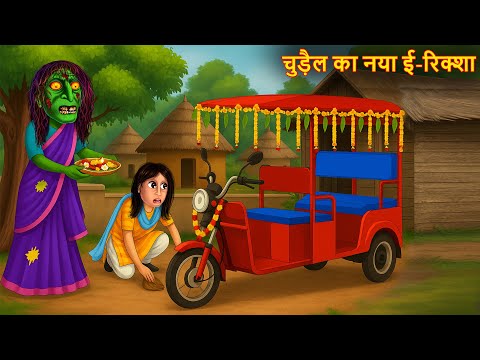 चुड़ैल का नया ई रिक्शा | Witch Rikshaw Driver  | Hindi Stories | Kahaniya | Horror Stories |  Chudail
