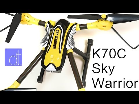 First Quadcopter Experience w/ Kaideng K70C Sky Warrior and a Surprise!