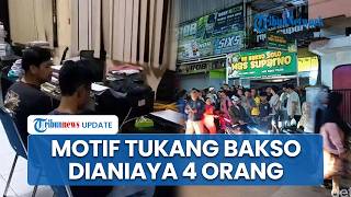 Tak Terima Lihat Saudari Menangis, 4 Anggota Keluarga Aniaya Tukang Bakso! Identitas Terungkap