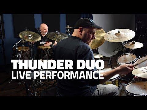 tHUNder Duo Live Performance - Drumeo