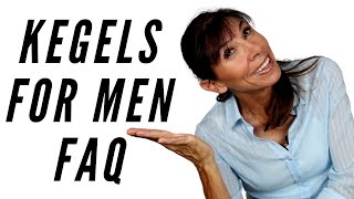 How to Kegel for MEN  Your MOST FAQ  Physio for SI
