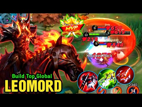 Leomord Best Build Critical Damage ❤️️ Build Top 1 Global Leomord 💓 Mobile Legends √