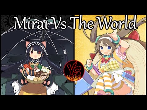 Playable Characters: Murasaki and Mirai from SENRAN KAGURA